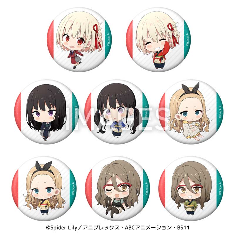 (PO) Lycoris Recoil Stand Can Badge [BOX] Image_1