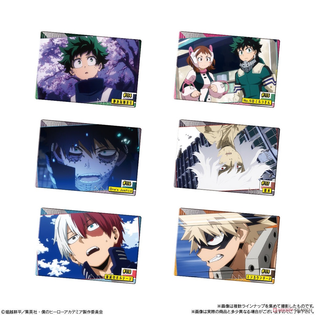(PO) My Hero Academia Wafer Card [BOX] Image_3