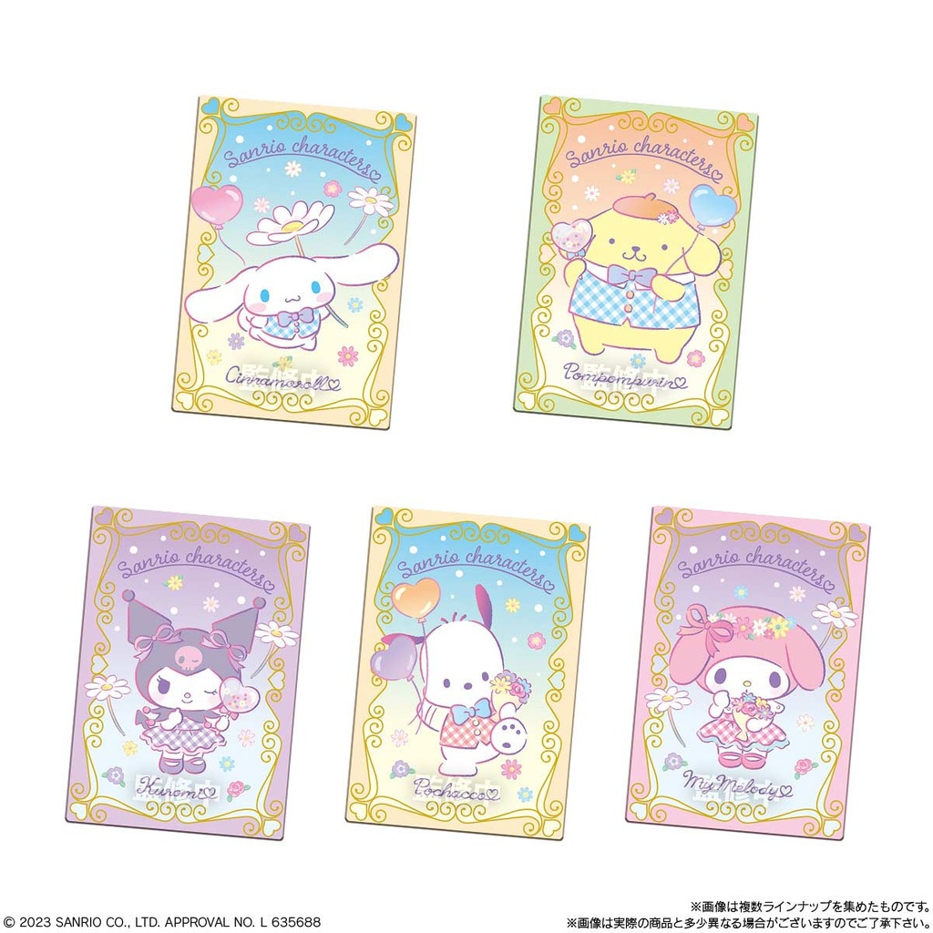 (PO) Sanrio Characters Wafer Card 3 [BOX] Image_2