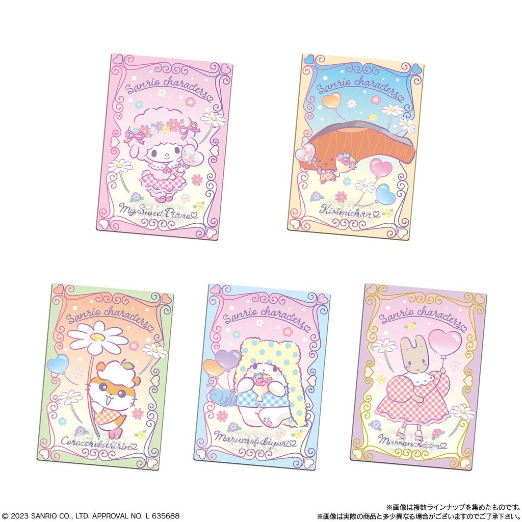 (PO) Sanrio Characters Wafer Card 3 [BOX] Image_5