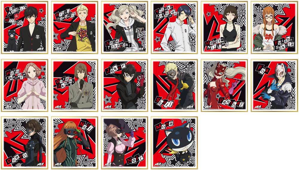 (PO) PERSONA5 the Animation Visual Shikishi Collection (11) Image_2