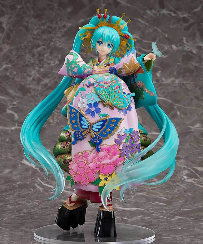 (PO) Character Vocal Series 01 Vocaloid - Hatsune Miku Chokabuki Kuruwakotoba Awasekagami Ver. (10) Image_4