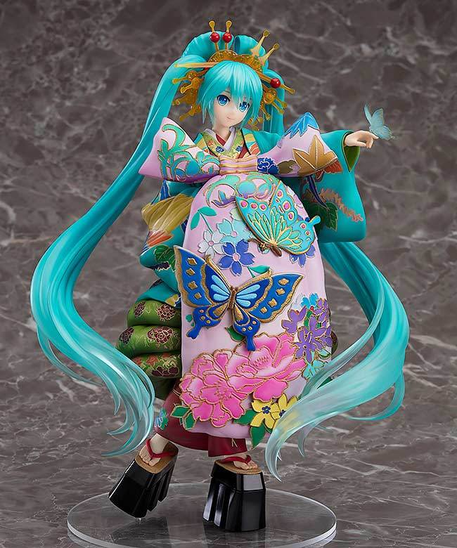 (PO) Character Vocal Series 01 Vocaloid - Hatsune Miku Chokabuki Kuruwakotoba Awasekagami Ver. (10) Image_2