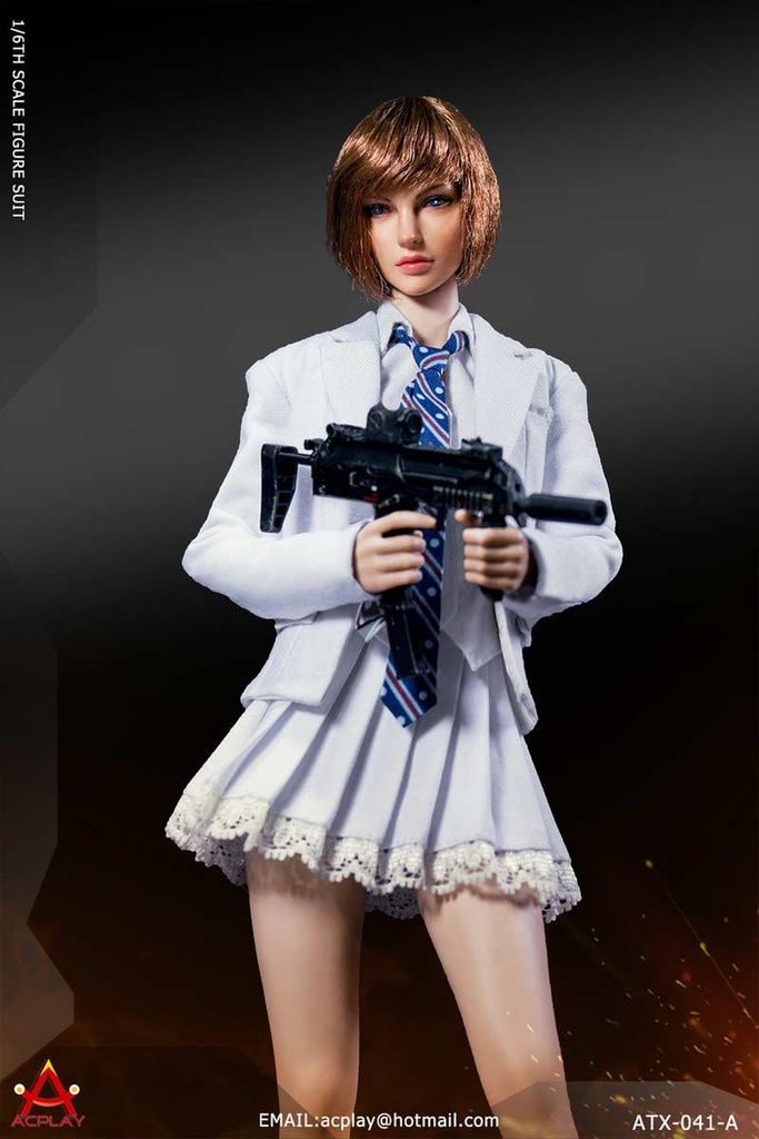 (PO) ATX041 - 1/6 Battle Girl's Uniform (White Version) (12) Image_2