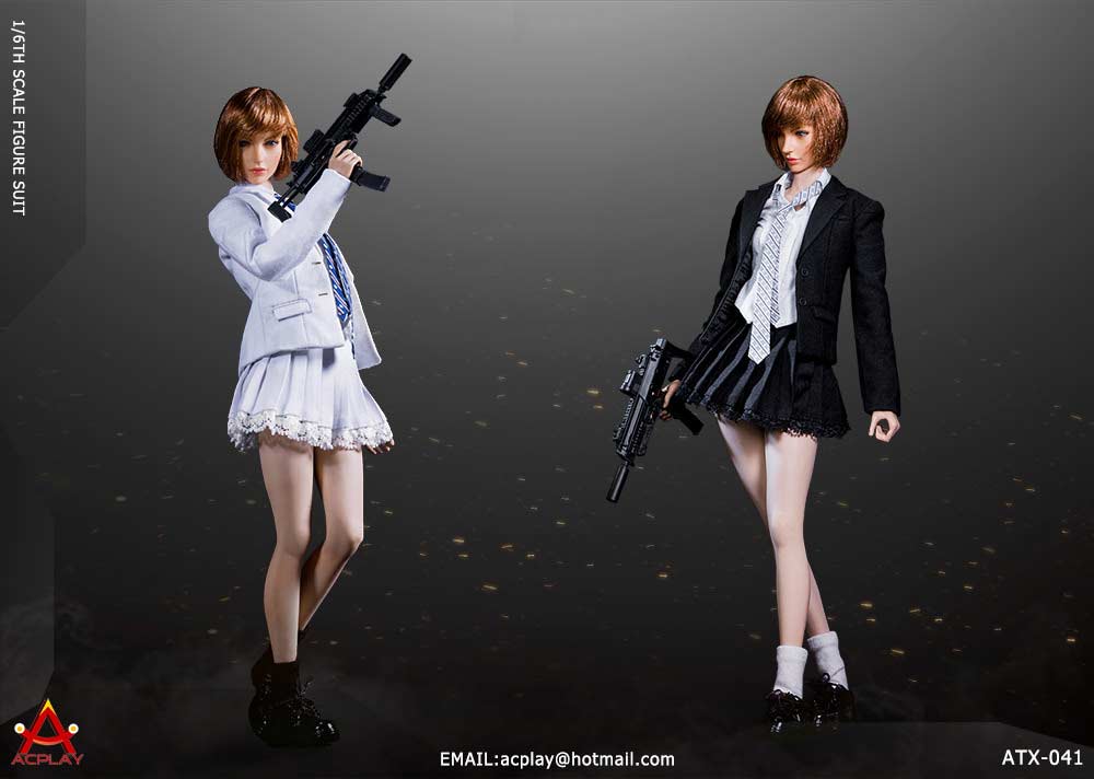 (PO) ATX041 - 1/6 Battle Girl's Uniform (White Version) (12) Image_6