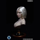 (PO) SDH018-A - Female Head Sculpt with Silver Hair (3) Image_3