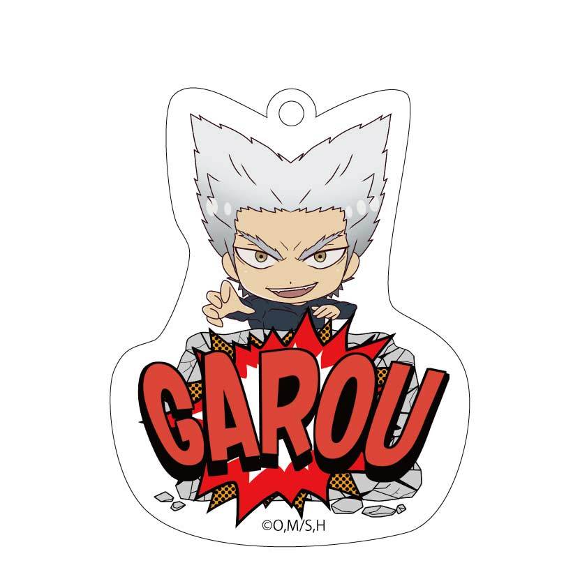(PO) Notty Series One-Punch Man Trading Acrylic Key Chain (10) Image_7