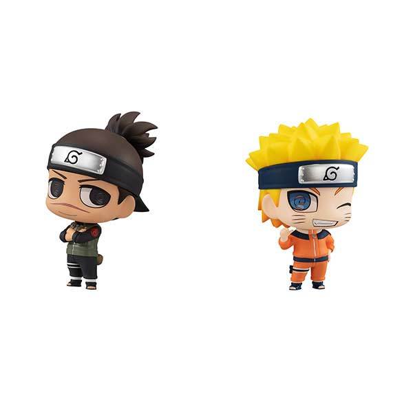 (PO) Chimi Mega Buddy Series! No. 011 Naruto - Umino Iruka & Uzumaki Naruto Set (4) Image_2