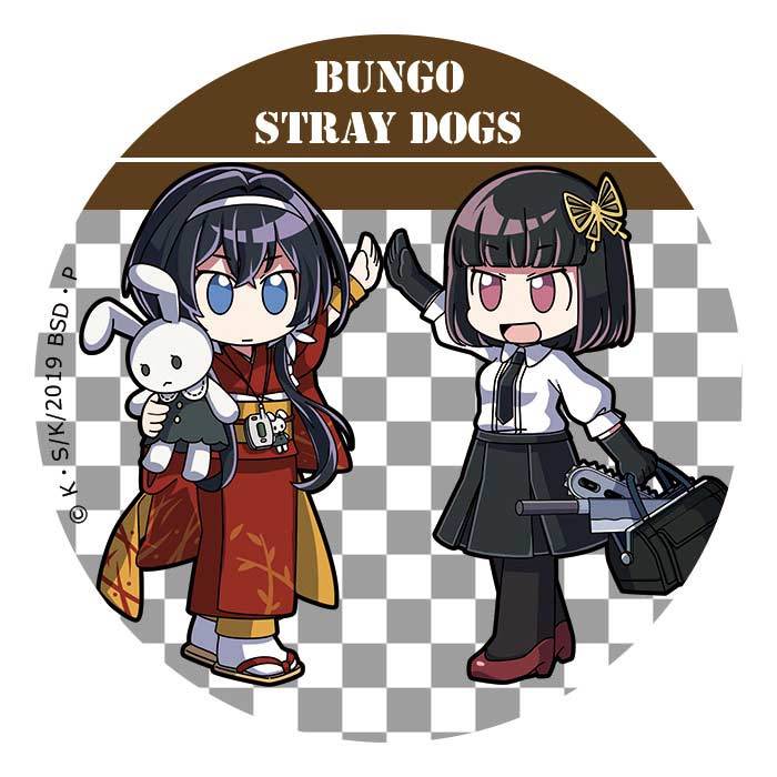 (PO) Bungo Stray Dogs DEAD APPLE Hi Touch Trading Can Badge (1) Image_2