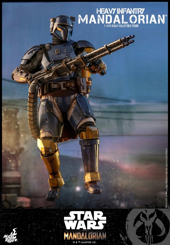 (PO) TMS010 - Star Wars: The Mandalorian 1/6th scale Heavy Infantry Mandalorian Collectible Figure (3) Image_9