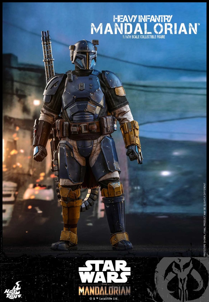 (PO) TMS010 - Star Wars: The Mandalorian 1/6th scale Heavy Infantry Mandalorian Collectible Figure (3) Image_10
