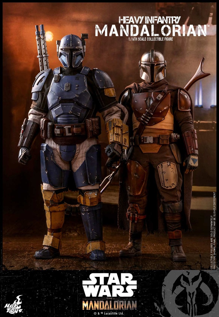 (PO) TMS010 - Star Wars: The Mandalorian 1/6th scale Heavy Infantry Mandalorian Collectible Figure (3) Image_13