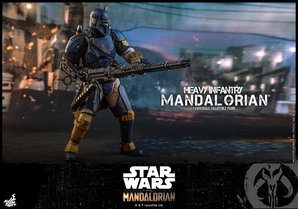 (PO) TMS010 - Star Wars: The Mandalorian 1/6th scale Heavy Infantry Mandalorian Collectible Figure (3) Image_21