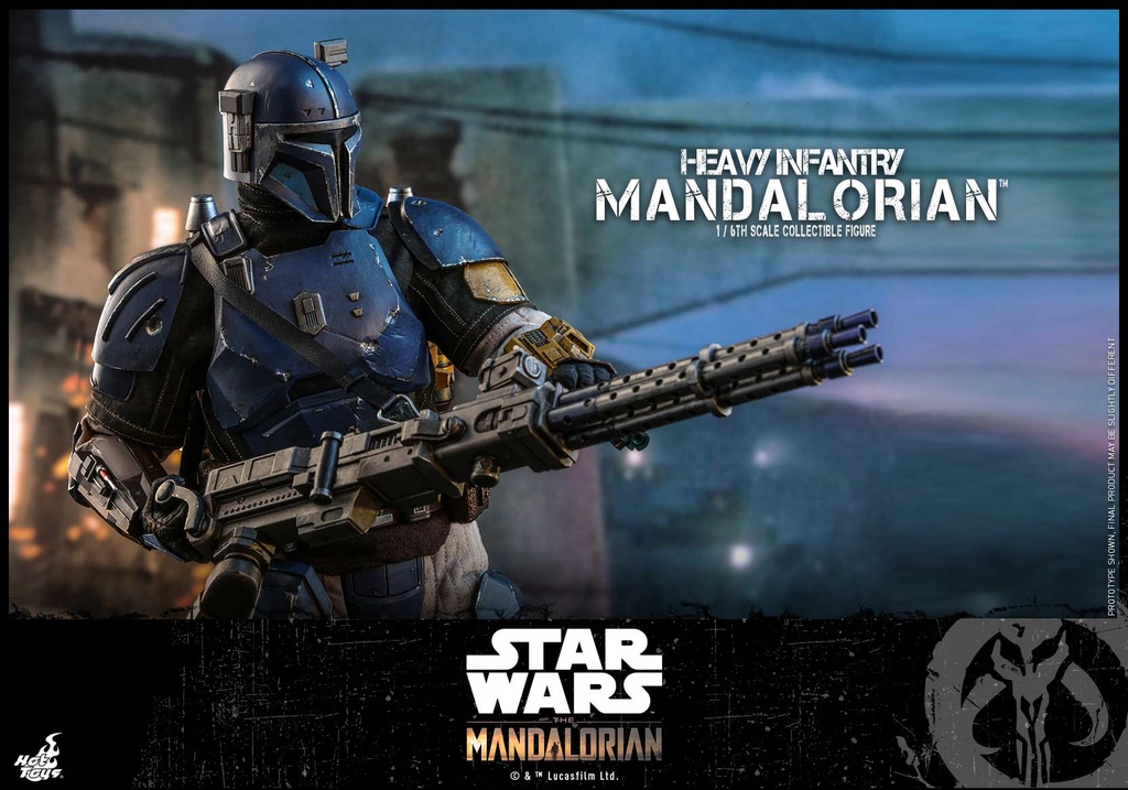 (PO) TMS010 - Star Wars: The Mandalorian 1/6th scale Heavy Infantry Mandalorian Collectible Figure (3) Image_22