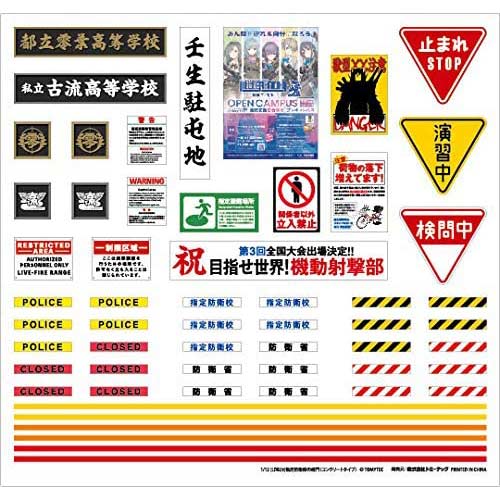 (PO) LittleArmory LD029 Specified Defense School Gate (Concrete Type) Image_8