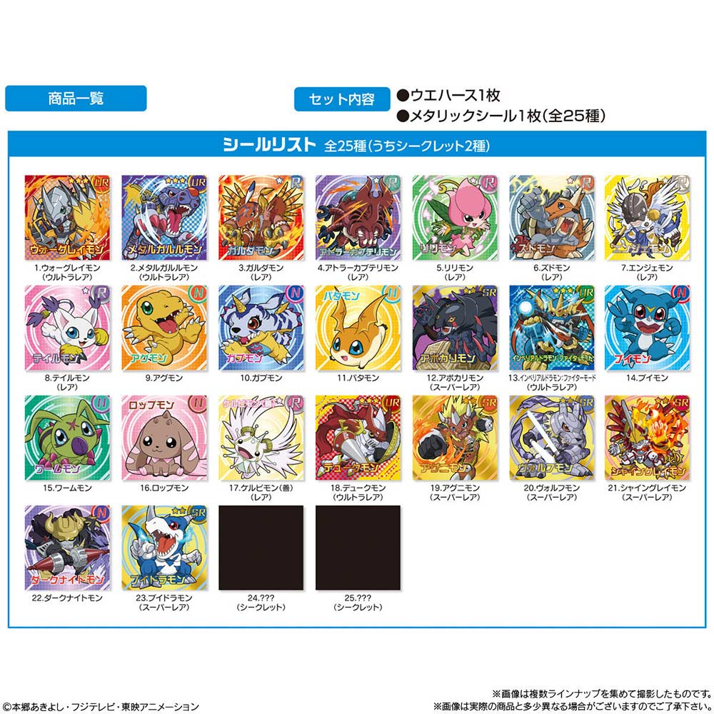 (PO) Digimon Adventure Sticker Wafer [BOX] Image_11