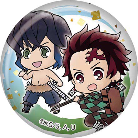 (PO) Demon Slayer: Kimetsu no Yaiba TojiColle Kachoufugetsu (Kiwami) Can Badge [BOX] Image_6