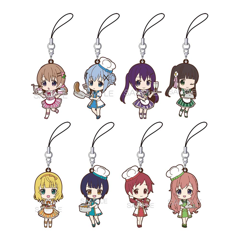 (PO) Is the Order a Rabbit? Rubber Strap Collection with Tippy Restaurant [BOX] Image_1