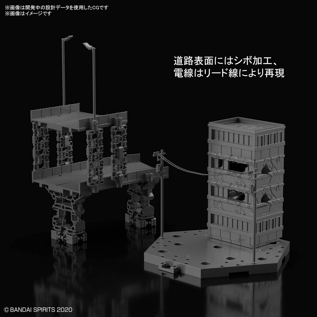 (PO) 30MM Customize Scene Base (Urban Area Ver.) Image_2