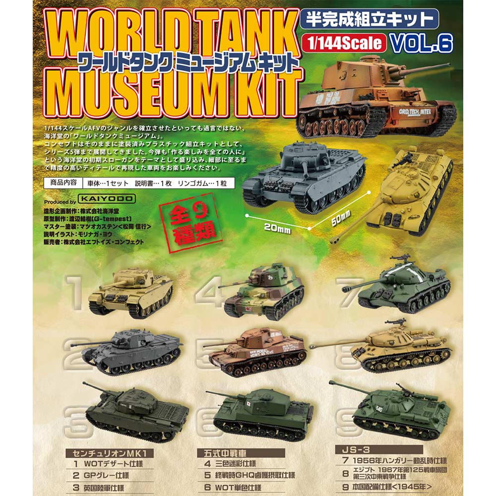 (PO) World Tank Museum Kit Vol. 6 [BOX] Image_1