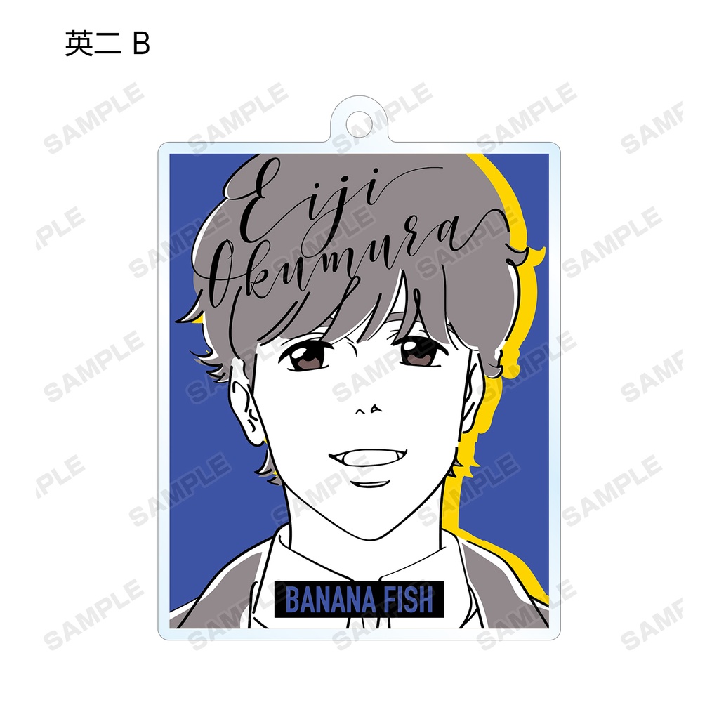 (PO) Banana Fish Trading Lette-graph Acrylic Key Chain [BOX] Image_5