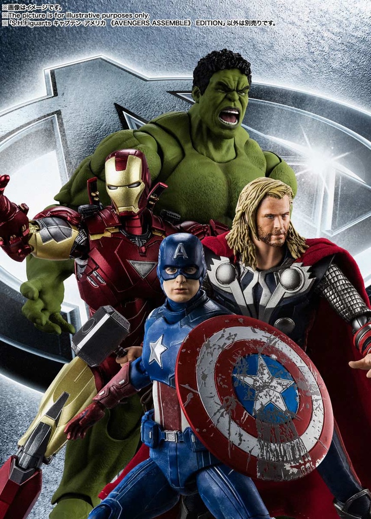(PO) S.H.Figuarts Avengers - Captain America AVENGERS ASSEMBLE EDITION Image_7