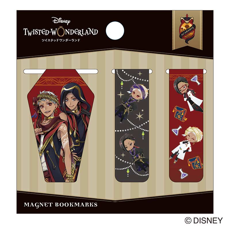 (PO) Disney Twisted Wonderland Magnet Book Marker Scarabia Image_1