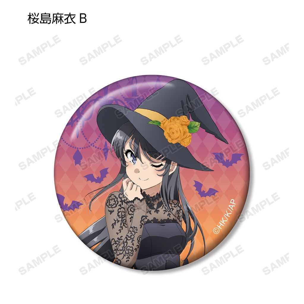 (PO) Rascal Does Not Dream of Bunny Girl Senpai Halloween Ver. Trading Can Badge [BOX] Image_5