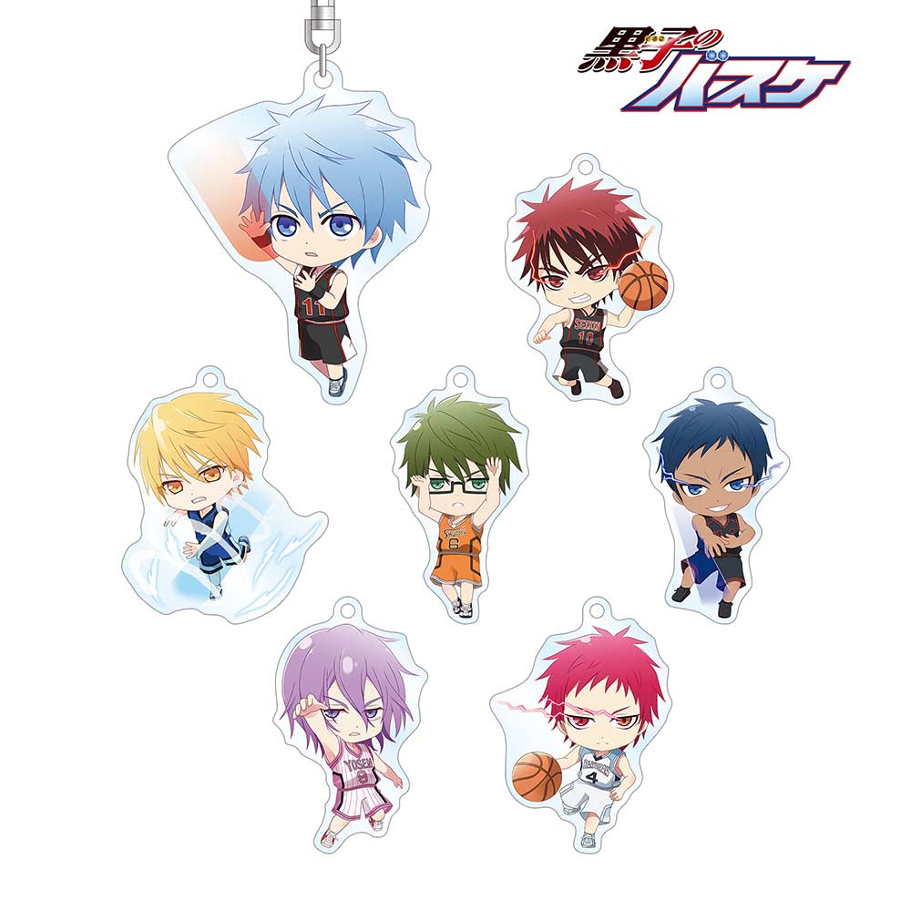 (PO) Kuroko's Basketball Trading Chibi Chara Hissatsuwaza Acrylic Key Chain [BOX] Image_1