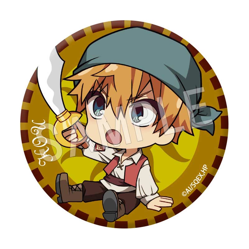 (PO) Toilet-bound Hanako-kun Petanko Fortune Can Badge Pirates Ver. [BOX] Image_4