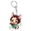 (PO) Demon Slayer: Kimetsu no Yaiba Nyaforme Acrylic Charm Vol. 1 - Kamado Tanjiro (Aniplex+) Image_1