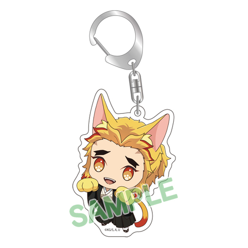 (PO) Demon Slayer: Kimetsu no Yaiba Nyaforme Acrylic Charm Vol. 3 - Senjuro Rengoku (Aniplex+) Image_1