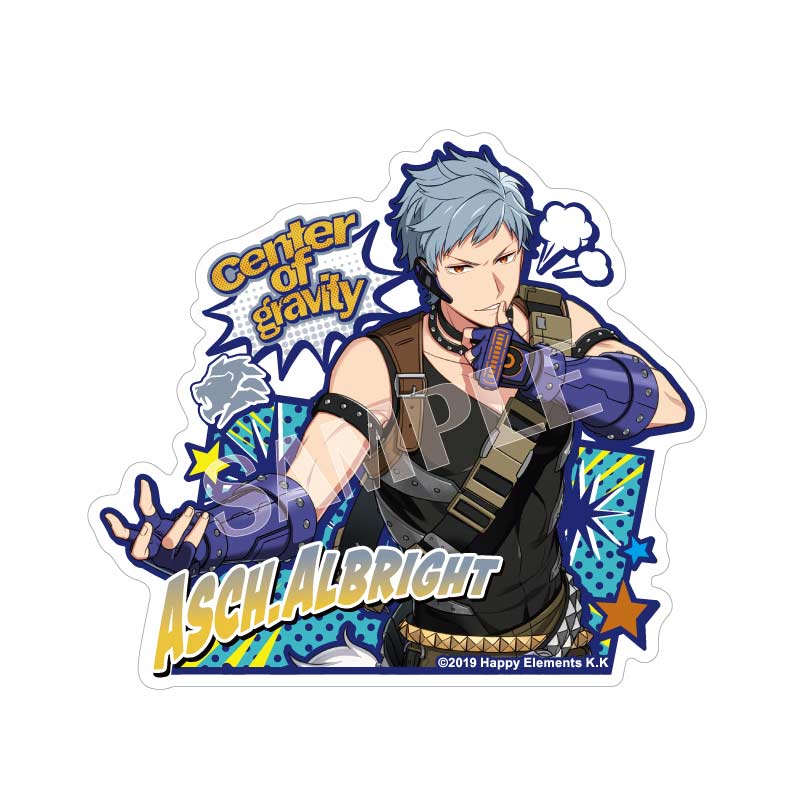 (PO) Helios Rising Heroes Hologram Sticker - Asch Albright Image_1