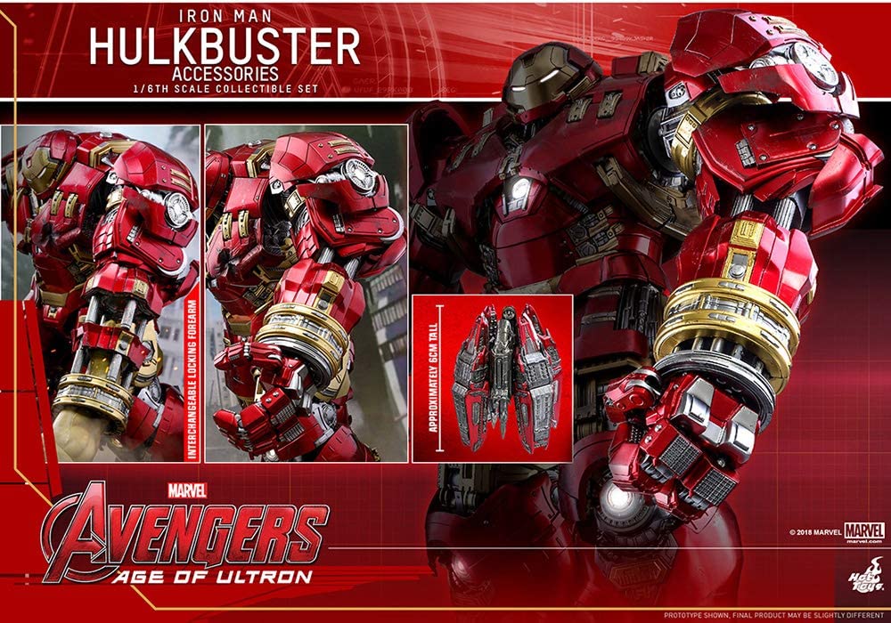(PO) ACS006 Avengers: Age of Ultron - Hulkbuster Accessories Collectible Set (6) Image_2