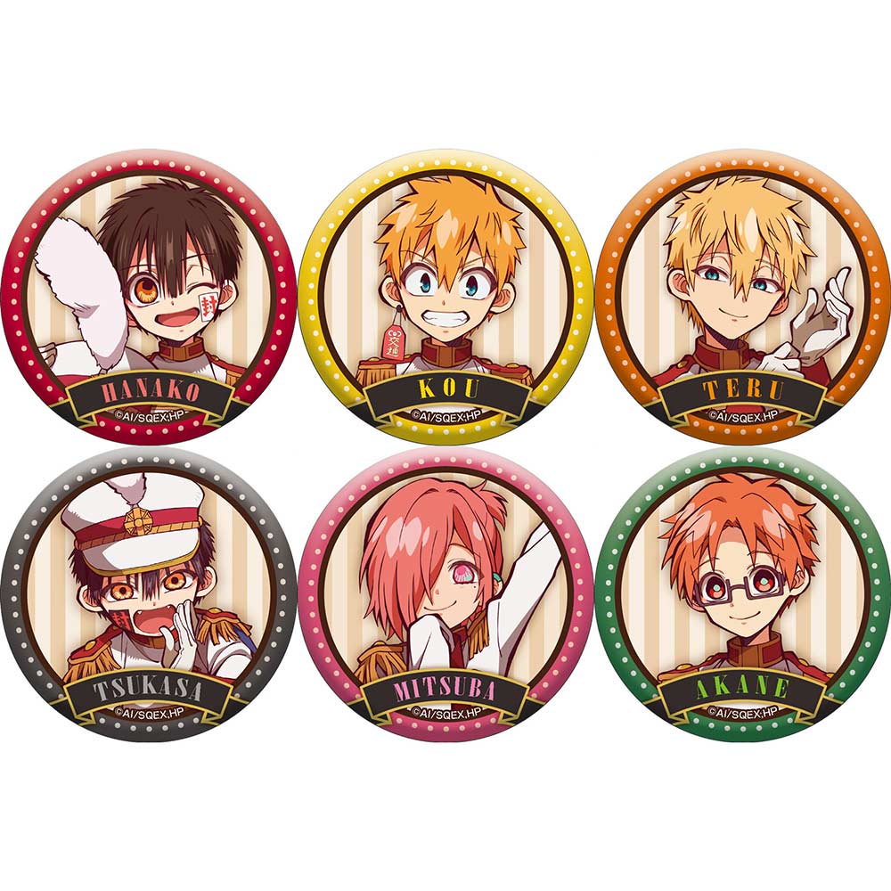 (PO) Toilet-bound Hanako-kun Can Badge Collection Marching Band Ver. [BOX] Image_1