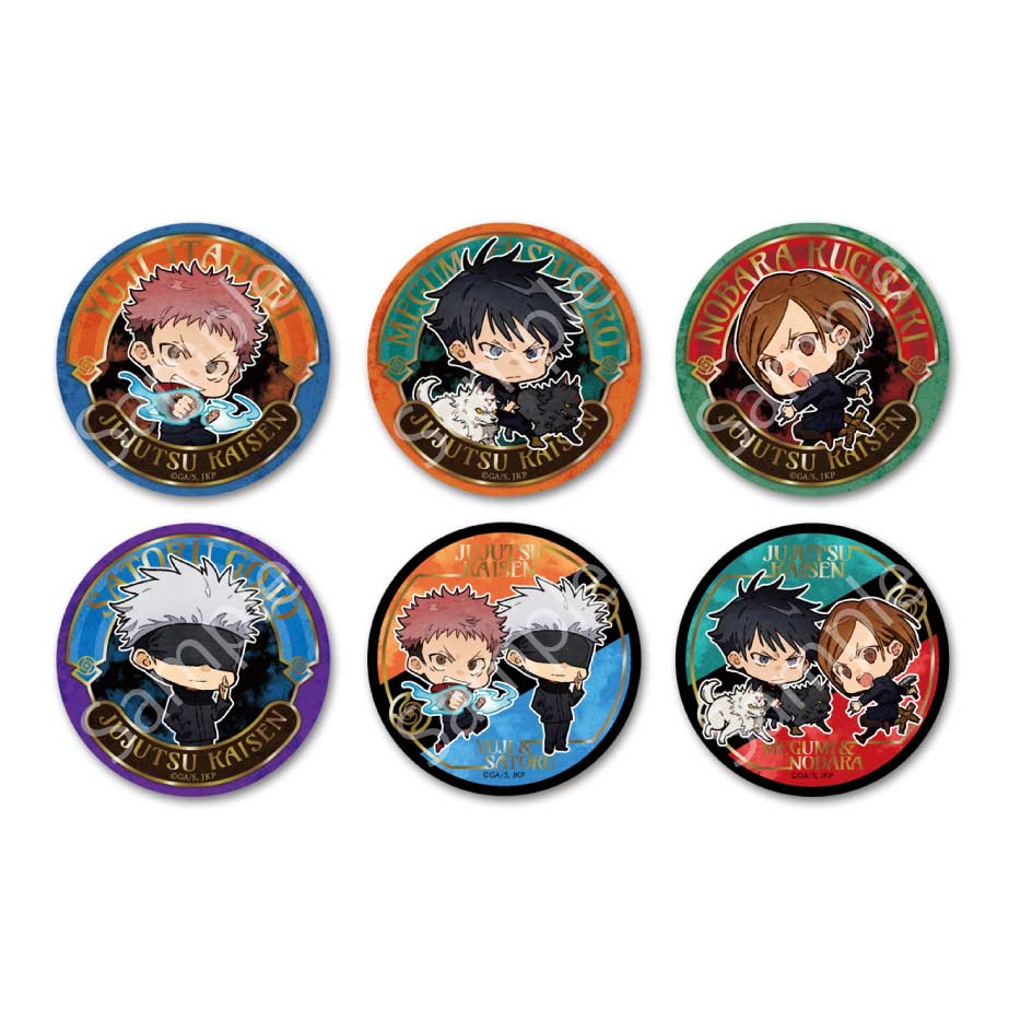 (PO) Jujutsu Kaisen Trading Jewelry Can Badge Normal Ver. [BOX] Image_2