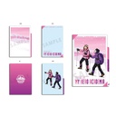 (PO) My Hero Academia Snowy Mountain Climbing 3 Pockets Clear File Uraraka Ochaco & Jiro Kyoka Image_1