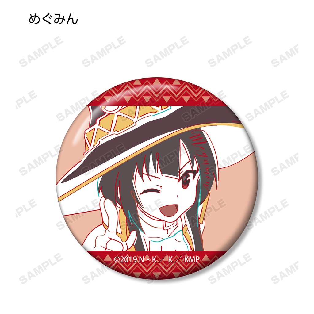 (PO) KonoSuba Trading Lette-graph Can Badge [BOX] Image_5