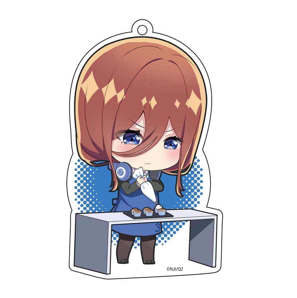 (PO) The Quintessential Quintuplets Season 2 Big Acrylic Key Chain Nakano Miku Image_1