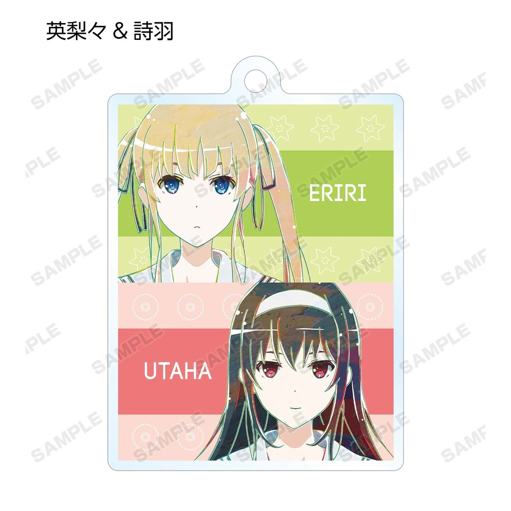 (PO) How to Raise a Boring Girlfriend Trading Ani-Art Acrylic Key Chain [BOX] Image_11