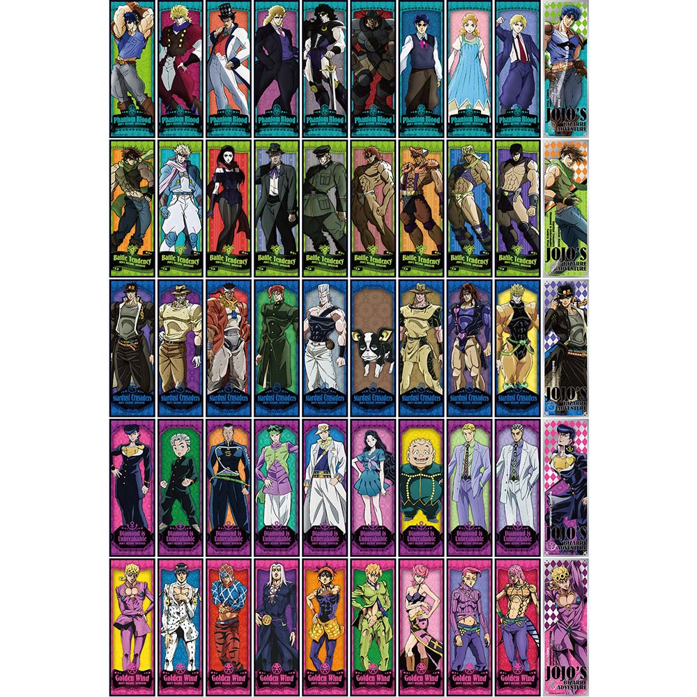 (PO) JoJo's Bizarre Adventure Long Sticker [BOX] Image_2
