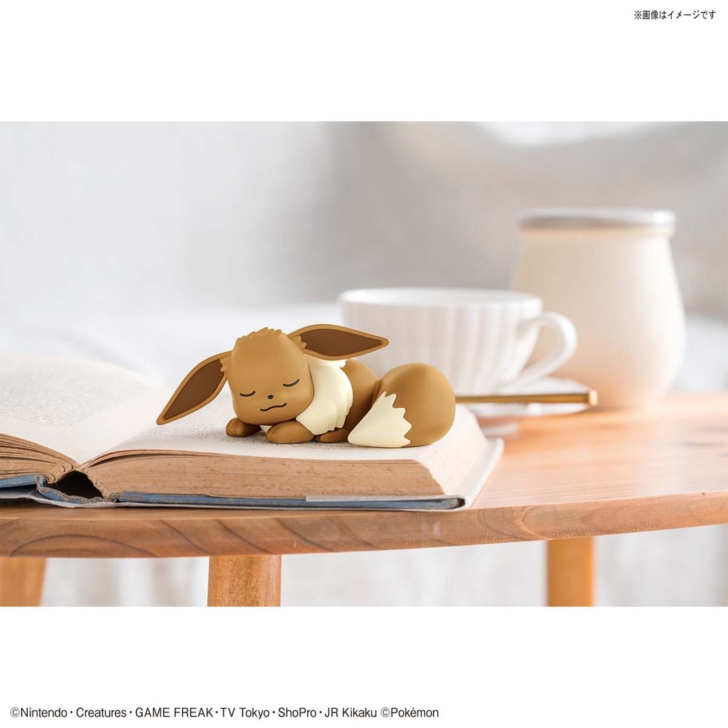(PO) Pokemon PLAMO Collection Quick! 07 - Eevee (Sleeping Pose) Image_6