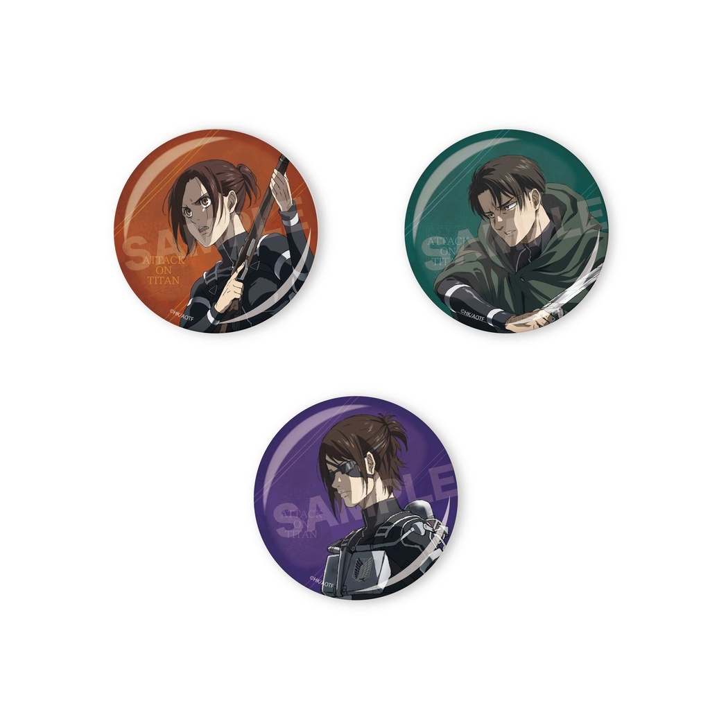 (PO) Attack on Titan Metallic Can Badge 01 Vol. 1 [BOX] Image_4