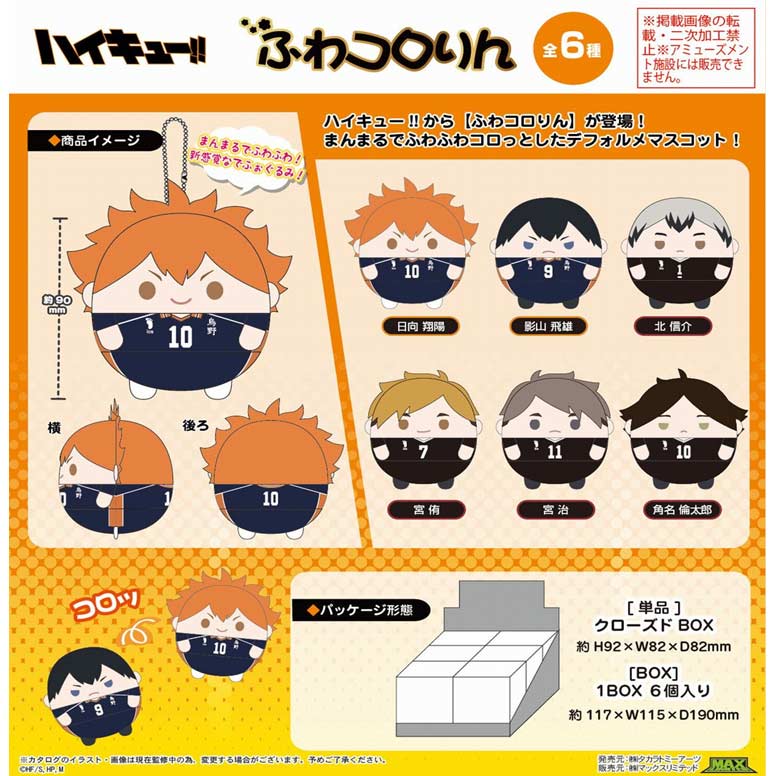 (PO) HQ-03 Haikyu! Fuwakororin [BOX] Image_1
