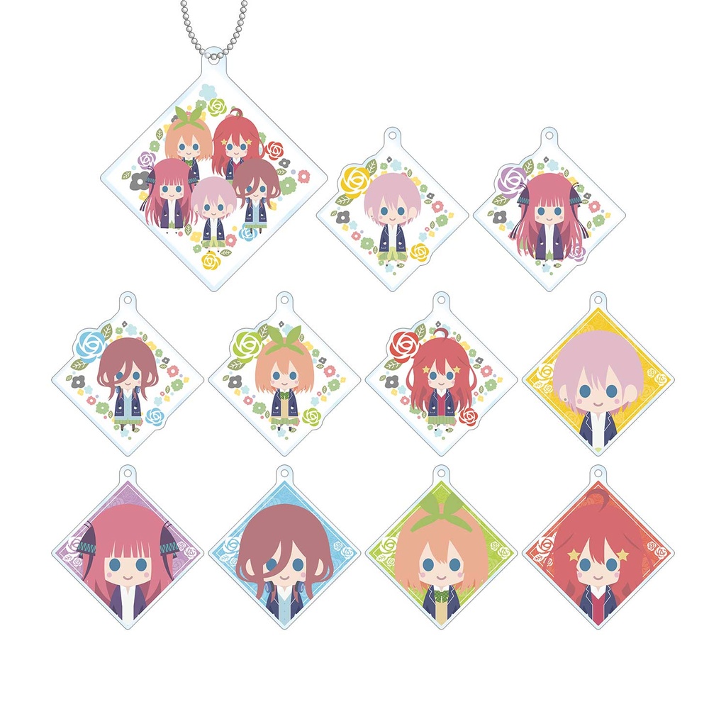 (PO) The Quintessential Quintuplets Trading NordiQ Acrylic Key Chain [BOX] Image_2