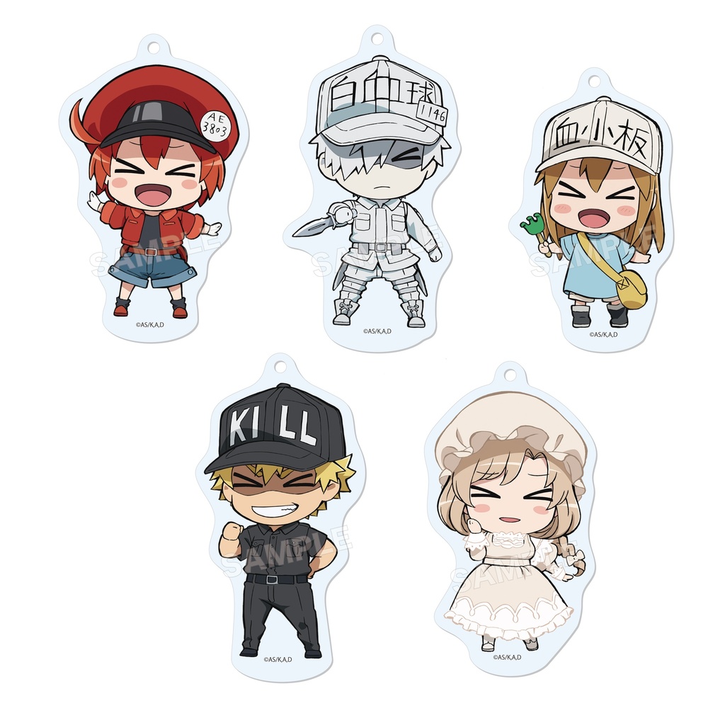 (PO) Cells at Work Marutto Stand Key Chain 01 Vol. 1 [BOX] Image_3