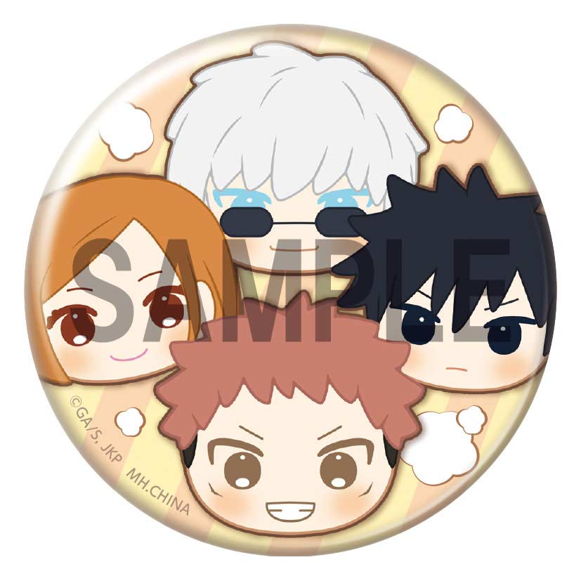 (PO) Can Badge Jujutsu Kaisen Fukafuka Squeeze Bread Ver. [BOX] Image_9