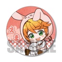 (PO) The Promised Neverland GyuGyutto Can Badge Usamimi Ver. [BOX] Image_6