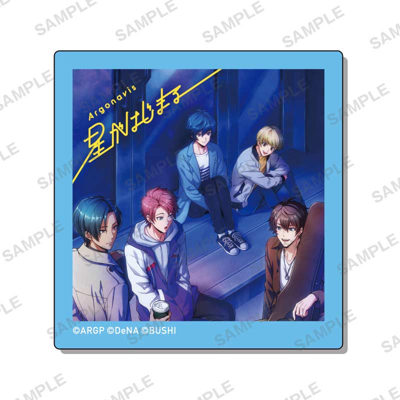 (PO) ARGONAVIS from BanG Dream! AAside CD Jacket Style Trading Acrylic Badge [BOX] Image_4