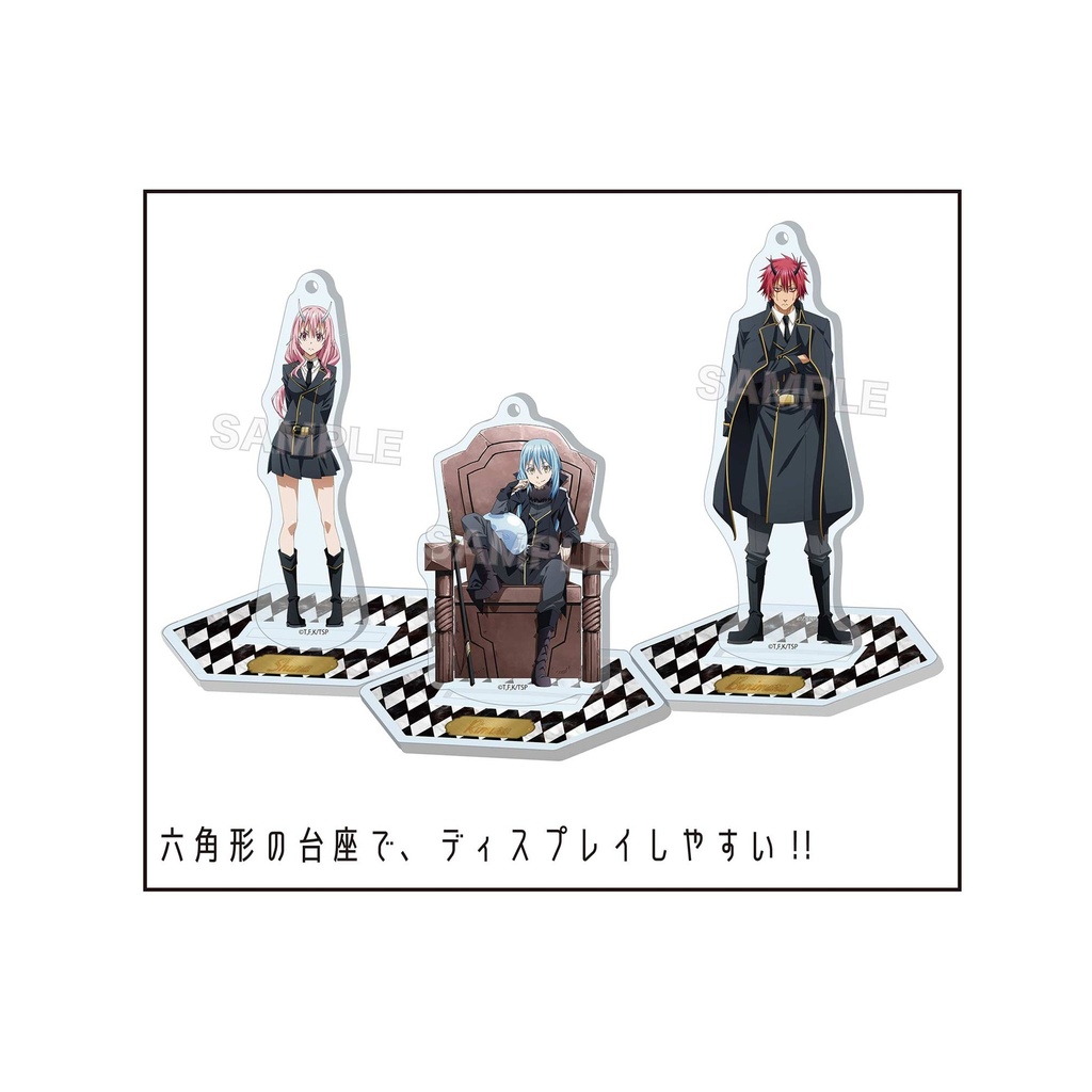 (PO) That Time I Got Reincarnated as a Slime Hexagon Acrylic Stand Key Chain 01 Vol. 1 [BOX] Image_4